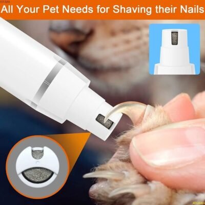 Dog Clippers Grooming Kit Hair Clipper-Low Noise Paw Trimmer-Cordless