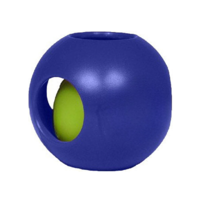 Pets Teaser Ball Dog Toy, Large/8 Inches, Blue